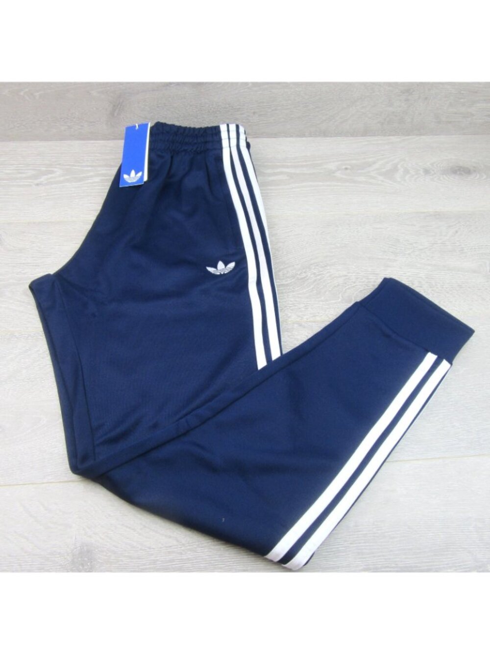 Adidas Originals SST Track Pants Men's Size Medium Indigo Blue NEW - Picture 2 of 14